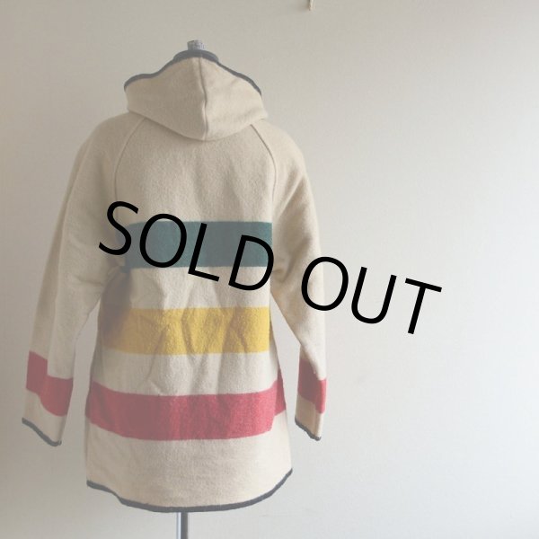 画像2: 1970s-80s Woolrich ブランケットコート  表記L  (2)