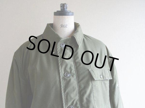 画像3: 1970s US.NAVY A-2デッキジャケット　 実寸M  (3)