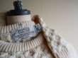 画像3: ARAN SWEATER MARKET フィッシャーマンセーター　 MADE IN IRELAND　 表記M  (3)