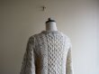 画像8: Celtic Country フィッシャーマンセーター　 MADE IN IRELAND　 表記XL  (8)