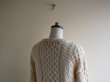 画像8: ARAN SWEATER MARKET フィッシャーマンセーター　 MADE IN IRELAND　 表記M  (8)