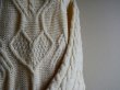 画像6: ARAN CRAFTS フィッシャーマンセーター　 MADE IN IRELAND　 表記M  (6)