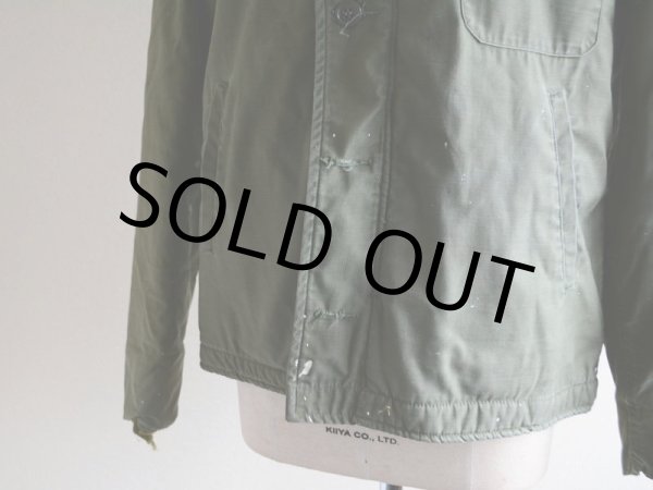 画像5: 1970s US.NAVY A-2デッキジャケット　 実寸M  (5)