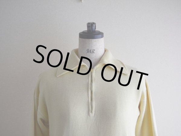 画像4: 1950s ハーフジップスウェット　 実寸SM  (4)