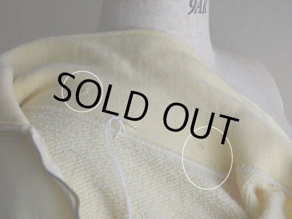 画像12: 1950s ハーフジップスウェット　 実寸SM  (12)