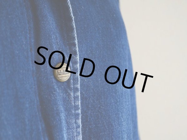 画像6: 1980s L.L.Bean デニムマウンテンパーカー  表記W-L  (6)