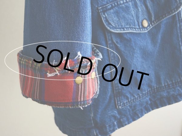 画像13: 1980s L.L.Bean デニムマウンテンパーカー  表記W-L  (13)