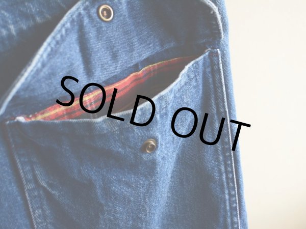 画像9: 1980s L.L.Bean デニムマウンテンパーカー  表記W-L  (9)