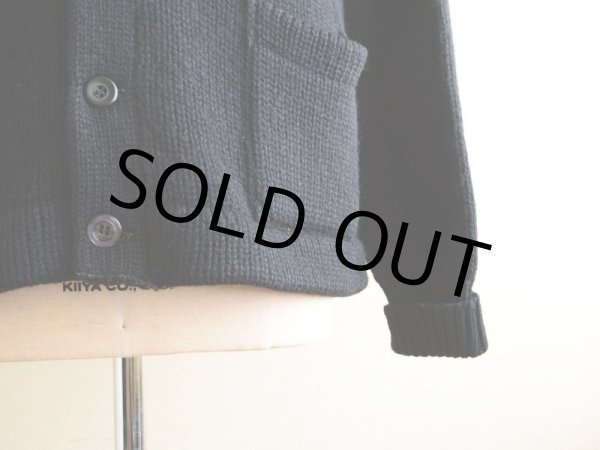 画像6: 1940s ローゲージウールニットカーディガン　 実寸ML  (6)