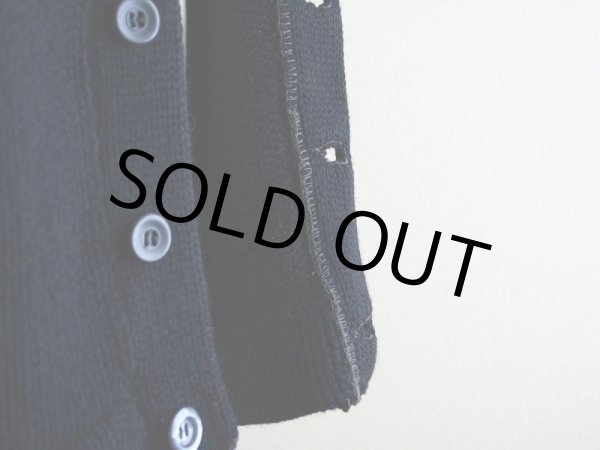 画像12: 1940s ローゲージウールニットカーディガン　 実寸ML  (12)