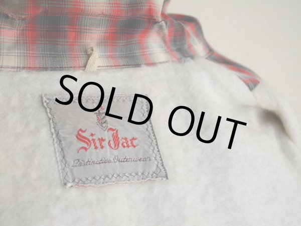 画像3: 1950s-60s SirJac オンブレーコットンジャケット　 実寸ML  (3)