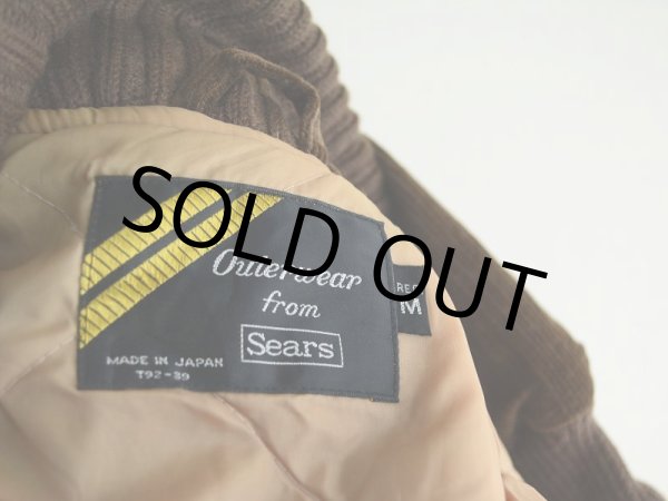 画像3: 1970s〜 Sears コーデュロイファラオジャケット  表記M  (3)