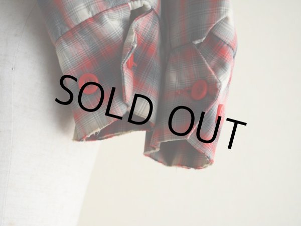 画像19: 1950s-60s SirJac オンブレーコットンジャケット　 実寸ML  (19)