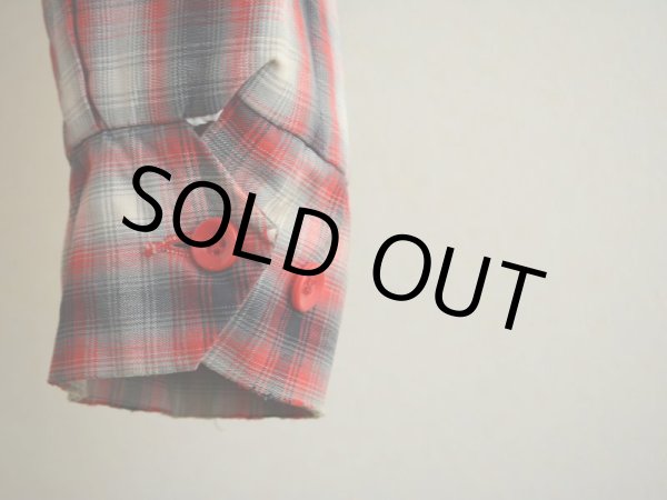 画像9: 1950s-60s SirJac オンブレーコットンジャケット　 実寸ML  (9)