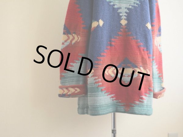 画像10: 〜1990s LAUREN RalphLauren ネイティブガウン  表記L  (10)