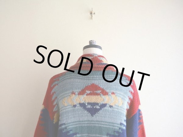 画像9: 〜1990s LAUREN RalphLauren ネイティブガウン  表記L  (9)