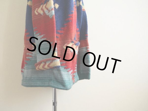 画像8: 〜1990s LAUREN RalphLauren ネイティブガウン  表記L  (8)