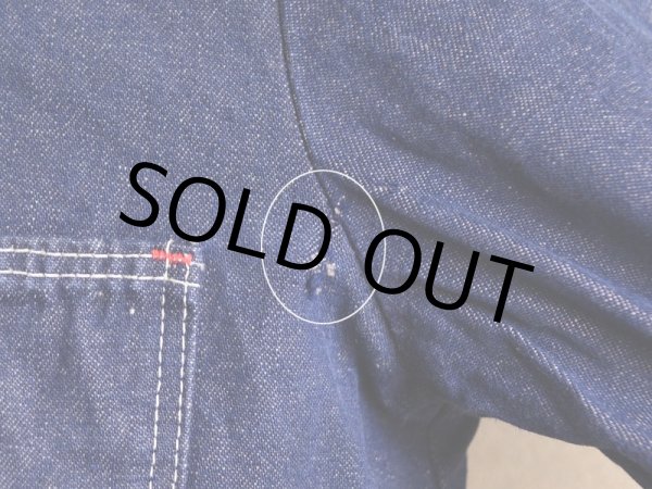 画像17: 1970s Wrangler ブランケット付きデニムカバーオール  表記40  (17)