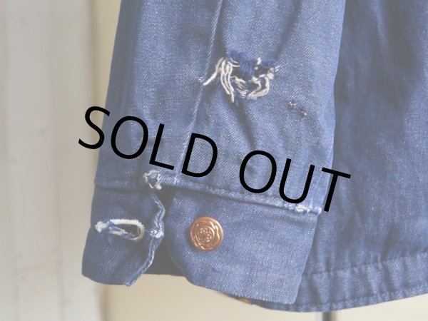 画像12: 1970s Wrangler ブランケット付きデニムカバーオール  表記40  (12)