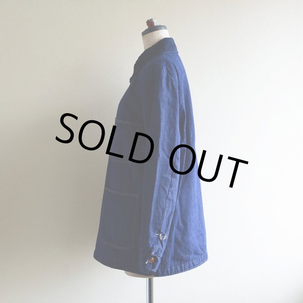 画像4: 1970s Wrangler ブランケット付きデニムカバーオール  表記40  (4)