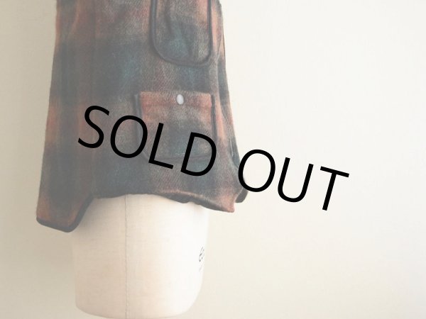 画像9: 1990s Woolrich モヘア×ウールベスト  表記M  (9)