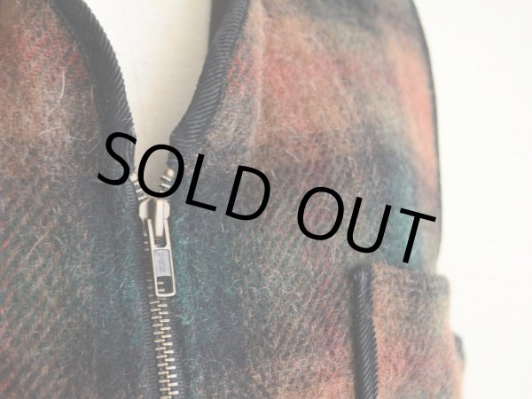 画像7: 1990s Woolrich モヘア×ウールベスト  表記M  (7)