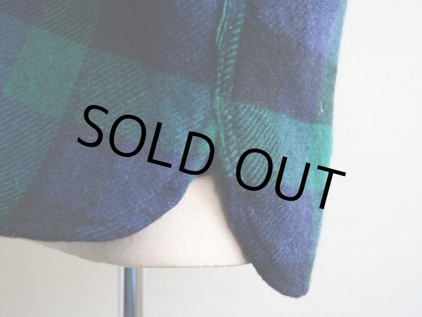 画像8: 1960s KingKole マチ付きウールシャツ　 実寸L  (8)