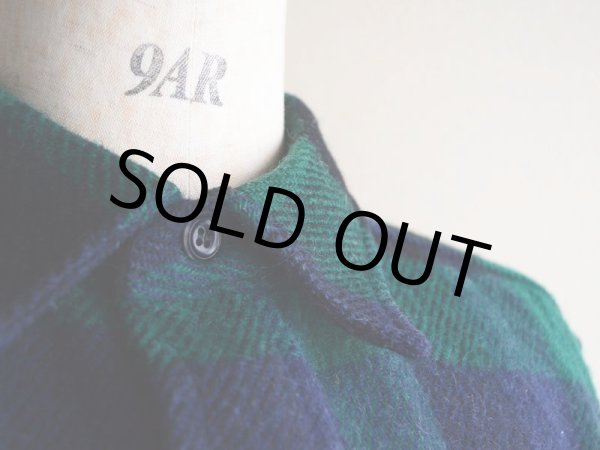 画像6: 1960s KingKole マチ付きウールシャツ　 実寸L  (6)