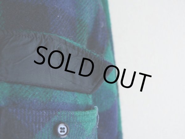 画像7: 1960s KingKole マチ付きウールシャツ　 実寸L  (7)