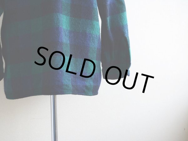 画像12: 1960s KingKole マチ付きウールシャツ　 実寸L  (12)