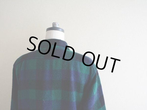 画像13: 1960s KingKole マチ付きウールシャツ　 実寸L  (13)