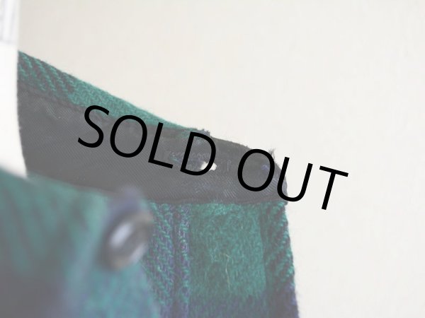 画像16: 1960s KingKole マチ付きウールシャツ　 実寸L  (16)