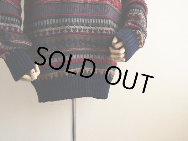 画像8: 1970s PENDLETON ウールセーター  表記XL  (8)