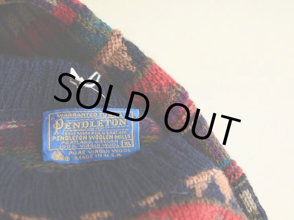 画像5: 1970s PENDLETON ウールセーター  表記XL  (5)