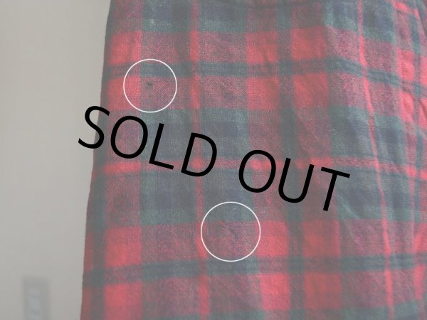 画像12: 1960s PENDLETON ウールガウン  表記M  (12)