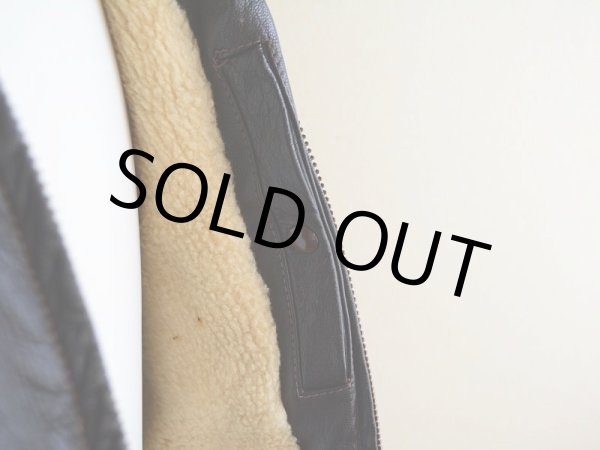 画像17: 1960s-70s L.L.Bean G-1 Type レザージャケット  実寸38  (17)