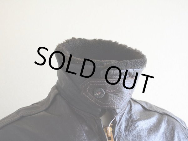 画像6: 1960s-70s L.L.Bean G-1 Type レザージャケット  実寸38  (6)