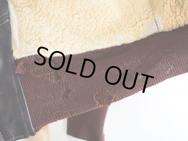 画像20: 1960s-70s L.L.Bean G-1 Type レザージャケット  実寸38  (20)