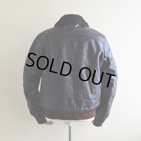 画像3: 1960s-70s L.L.Bean G-1 Type レザージャケット  実寸38  (3)