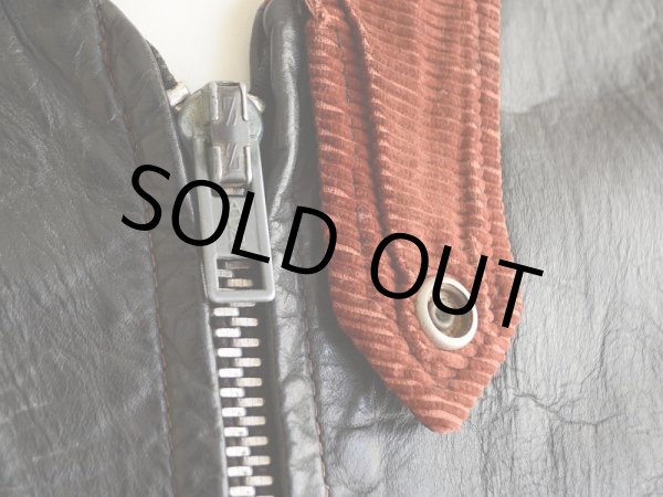 画像6: 1970s WIND CHEATER シングルライダースジャケット　 表記44  (6)