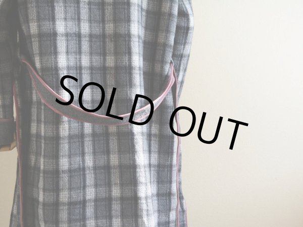 画像11: 1960s-70s ウールガウン　 実寸ML  (11)