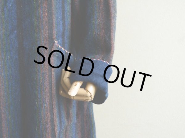 画像10: 1960s-70s ウールガウン　 実寸ML  (10)