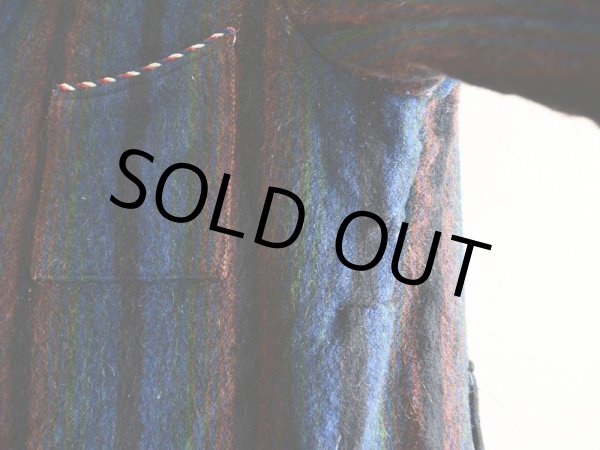 画像14: 1960s-70s ウールガウン　 実寸ML  (14)