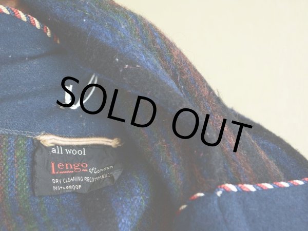 画像5: 1960s-70s ウールガウン　 実寸ML  (5)