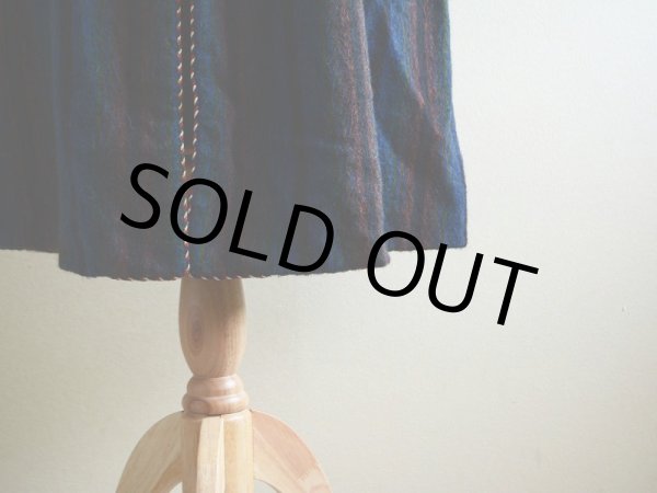 画像13: 1960s-70s ウールガウン　 実寸ML  (13)