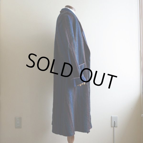 画像2: 1960s-70s ウールガウン　 実寸ML  (2)