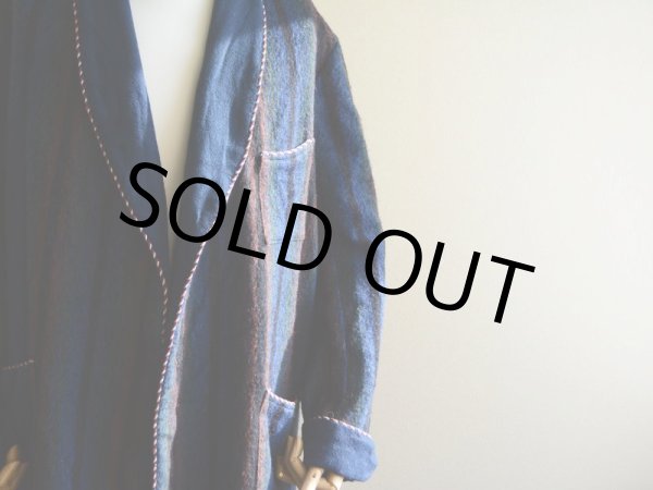 画像8: 1960s-70s ウールガウン　 実寸ML  (8)