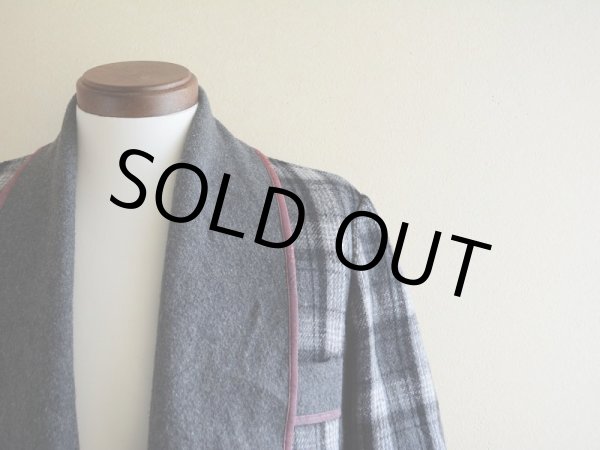 画像5: 1960s-70s ウールガウン　 実寸ML  (5)