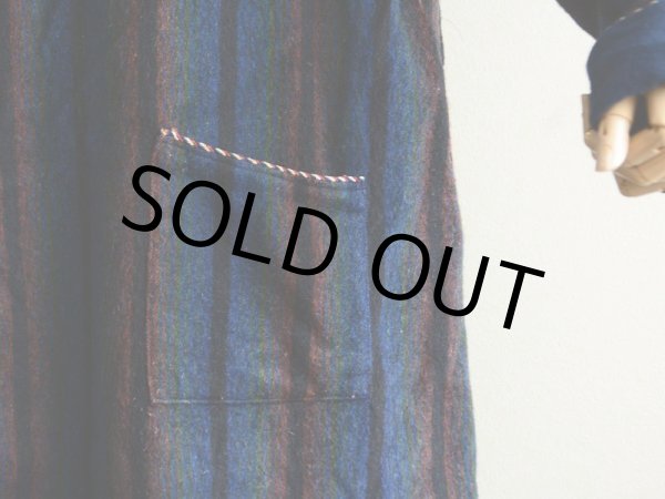 画像11: 1960s-70s ウールガウン　 実寸ML  (11)