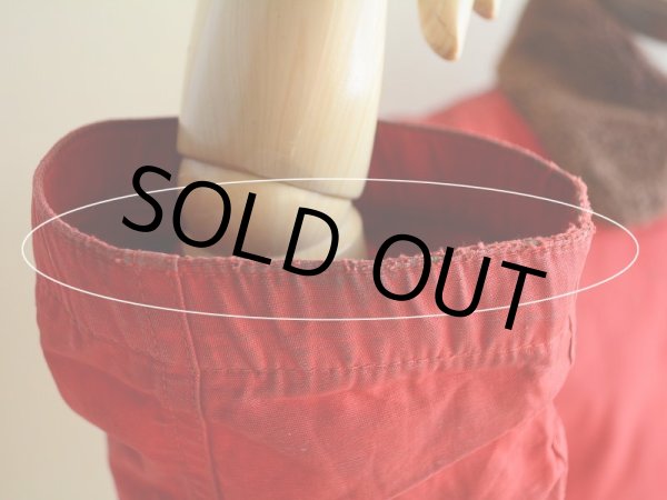 画像15: 1940s-50s ALASKA SLEEPING BAG 襟ボアダウンジャケット　 表記M  (15)